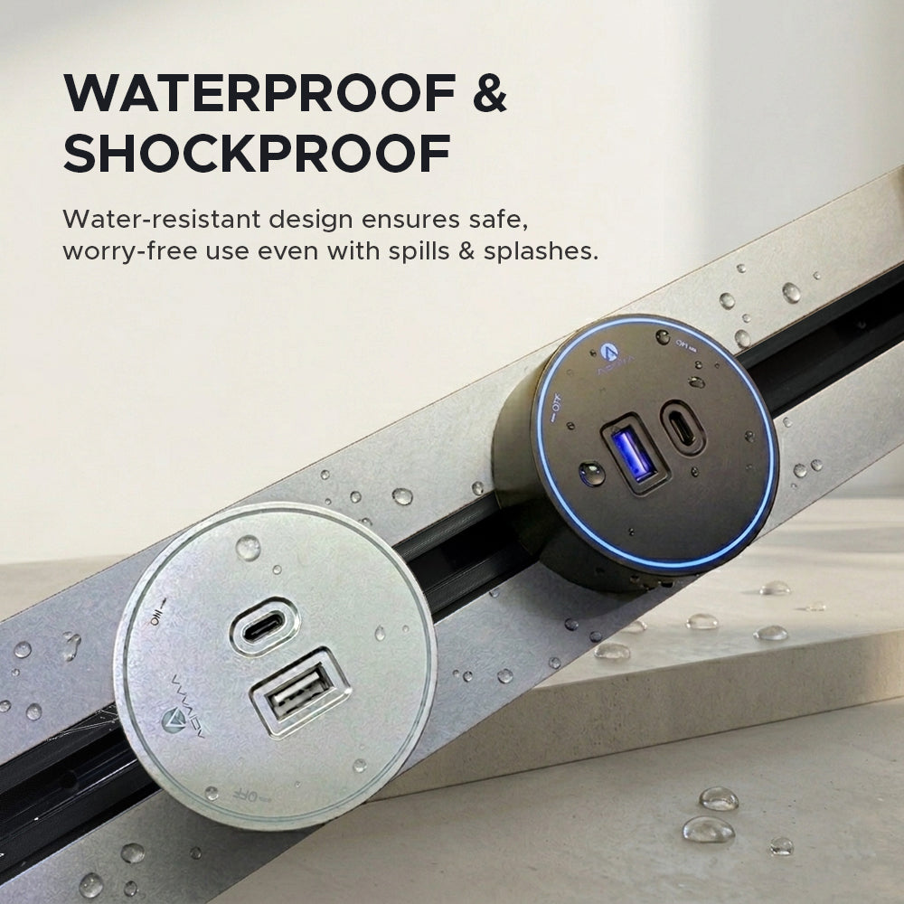 Waterproof and shockproof: water-resistant design for safe use around spills and splashes